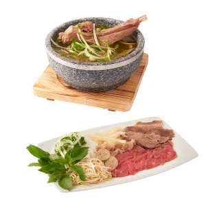 Phở Sườn Bò Thố Đá